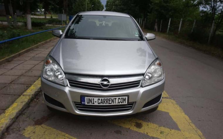 Opel Astra K automatic car rental at Sofia airport Bulgaria.