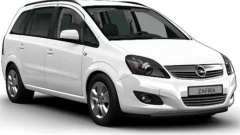 Опел Зафира - евтин седем местен ван под наем в София